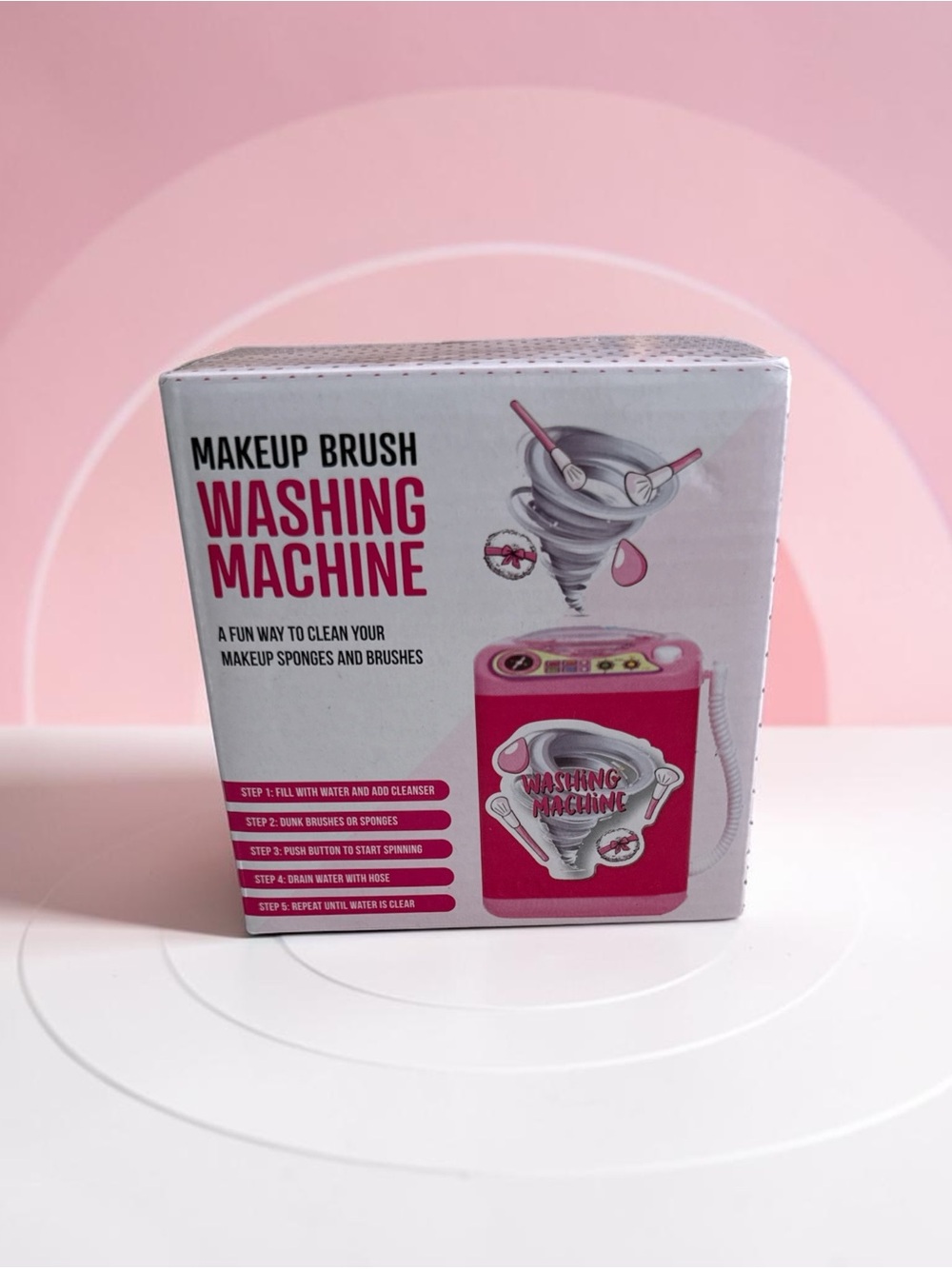 Makeup Brush Washing Machine - Pink